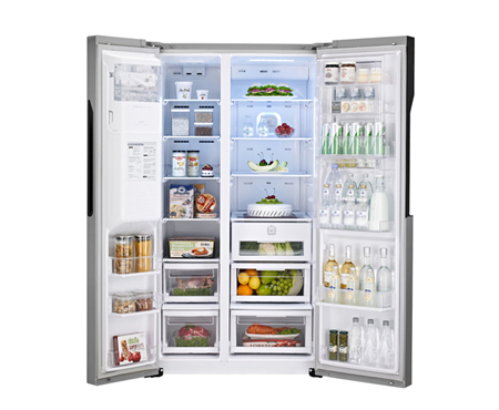 LG GWS6039SC side-by-side refrigerator Freestanding – image 3