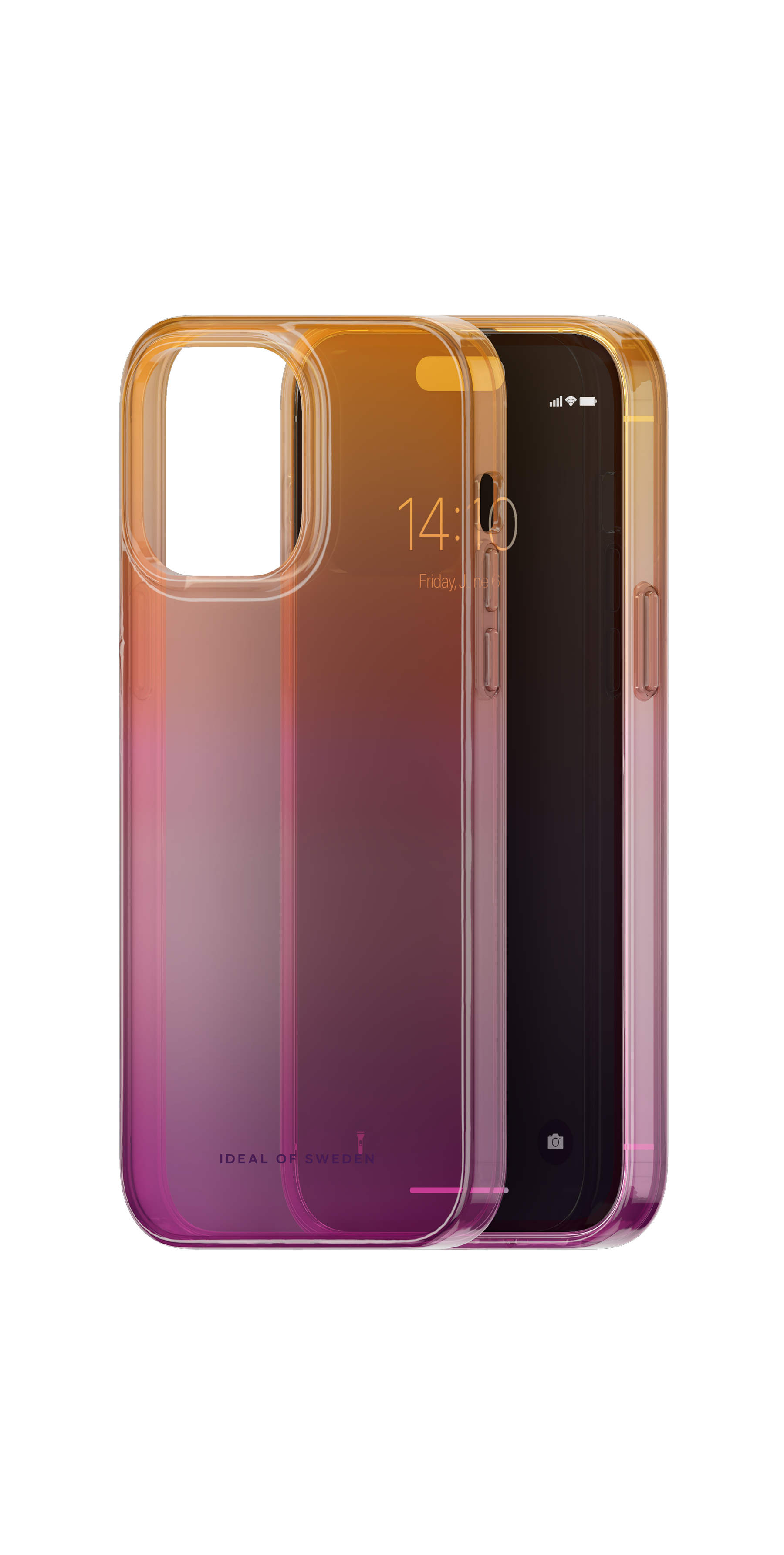 iDeal of Sweden Clear Case iPhone 14PM Vibrant Ombre – image 1