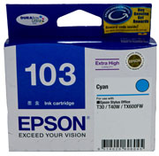 Epson Extra High Capacity Cyan Ink Cartridge