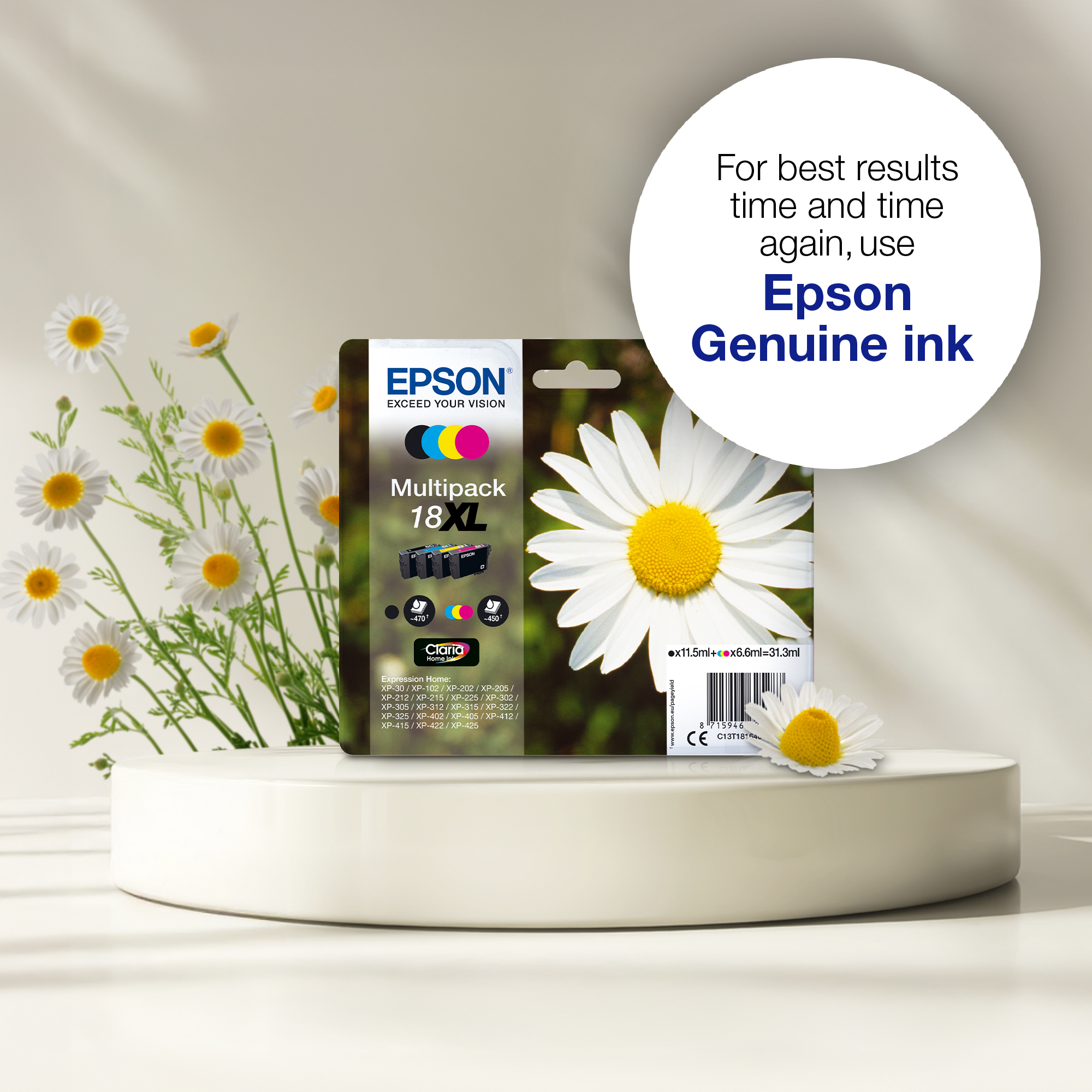 Epson Daisy 18 Claria Home Multipack 4-colours EasyMail Ink – image 5