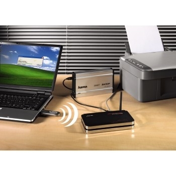Hama 62747 wireless router Black, White – image 3