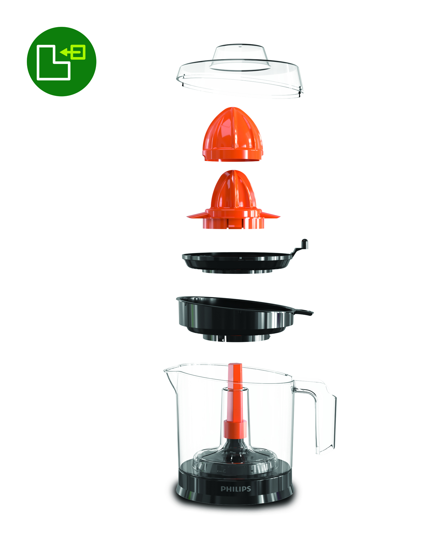 Philips Daily Collection HR2799 electric citrus press – image 4