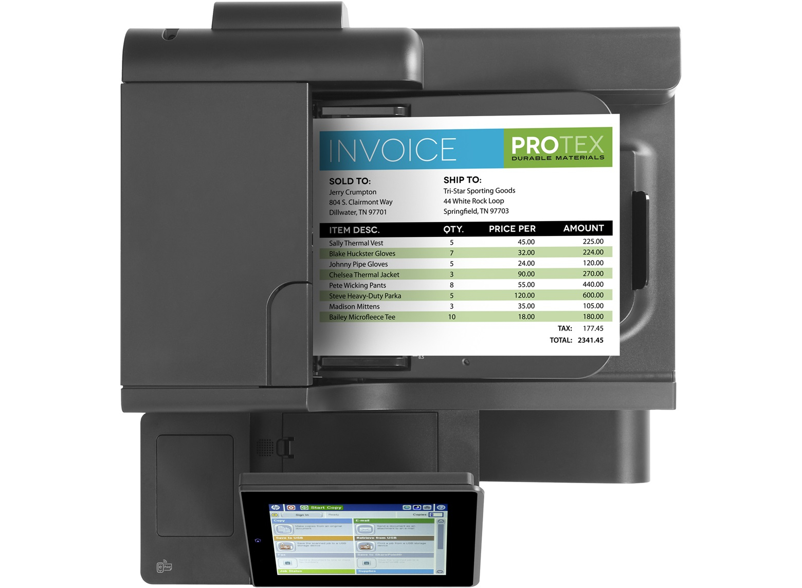 HP Enterprise Color MFP X585dnm – image 4