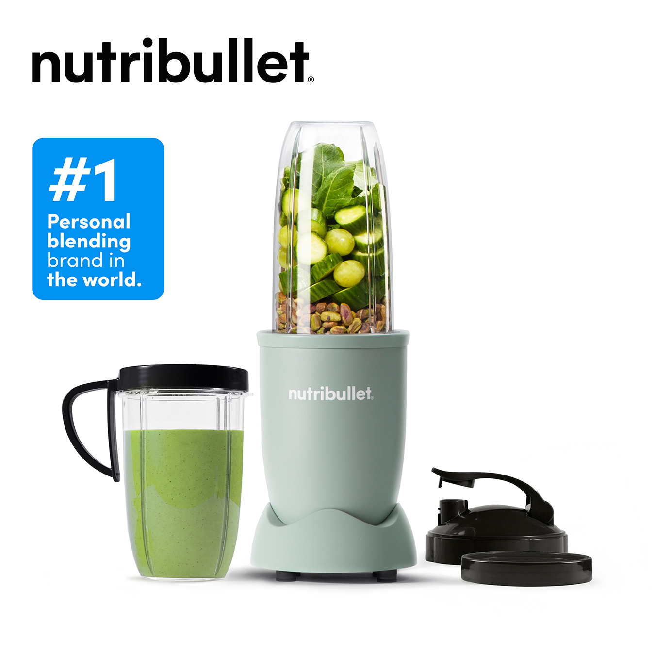 NutriBullet 900 Series Matte Jade 10-Piece Kit