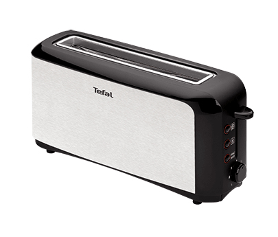 Tefal TL356102 toaster 7 1 slice(s) Black, White – image 1
