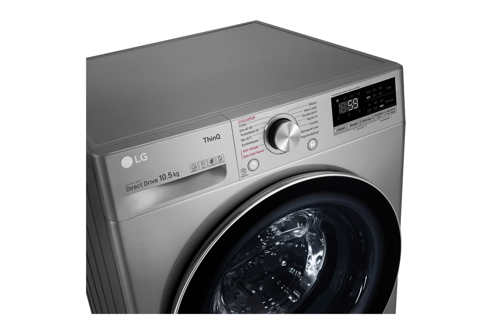 LG F14V52IXS washing machine Front-load – image 7
