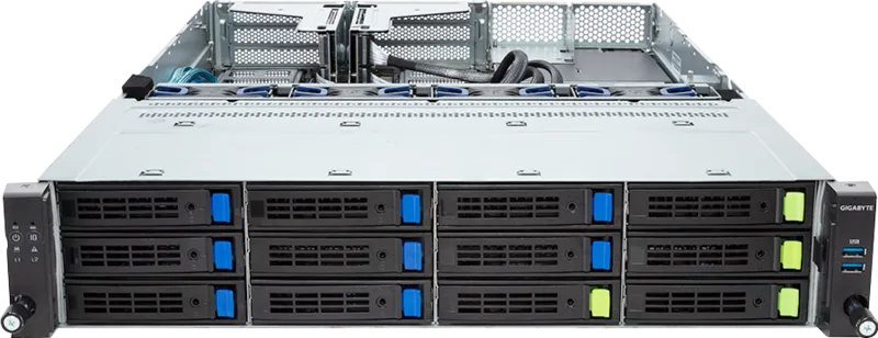 GIGABYTE R263-P30-AAH1 LGA 5964 Rack (2U) Black, Grey – image 2