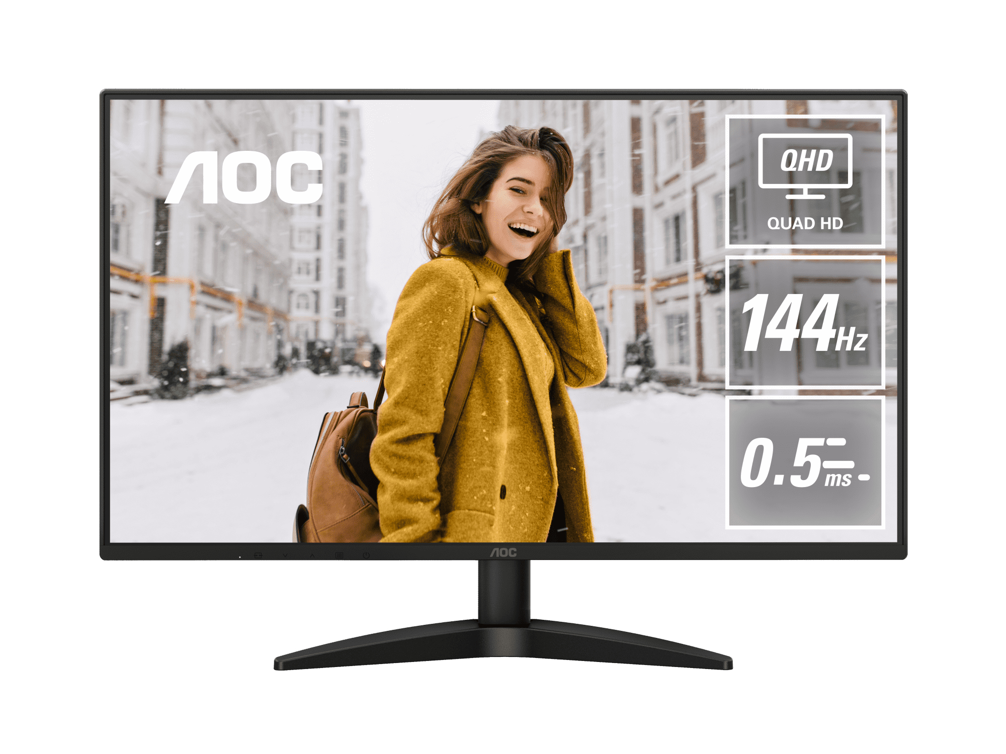 AOC 68,6cm (27)  Q27B36X  16:09 HDMI+DP black