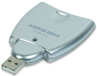 Manhattan 701457 card reader USB 1.1 Silver – image 3