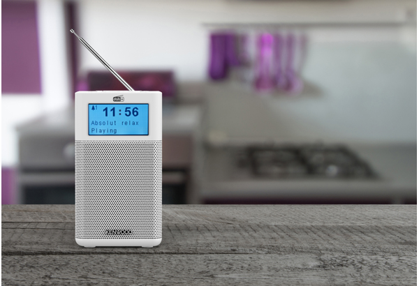 Kenwood CR-M10DAB-W radio Portable Analog & digital White – image 2