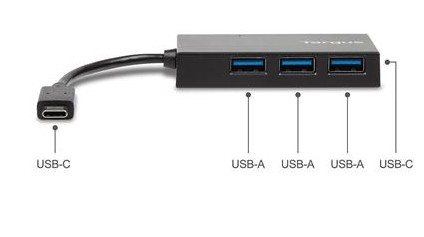 Targus ACH922EU interface hub USB 3.2 Gen 1 (3.1 Gen 1) Type-C 5000 Mbit/s Black – image 4