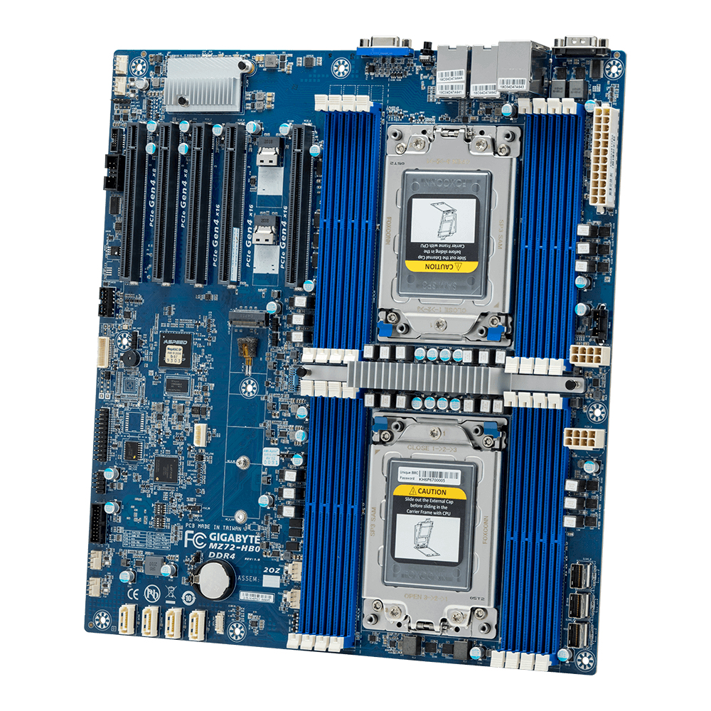 GIGABYTE MZ72-HB0 motherboard System on Chip Socket SP3 Extended ATX – image 2