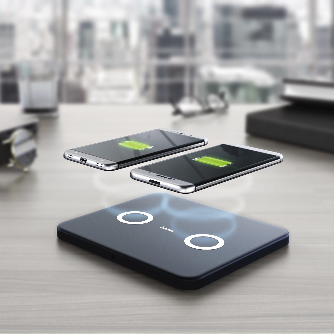 Hama Twin Smartphone Black USB Indoor – image 2