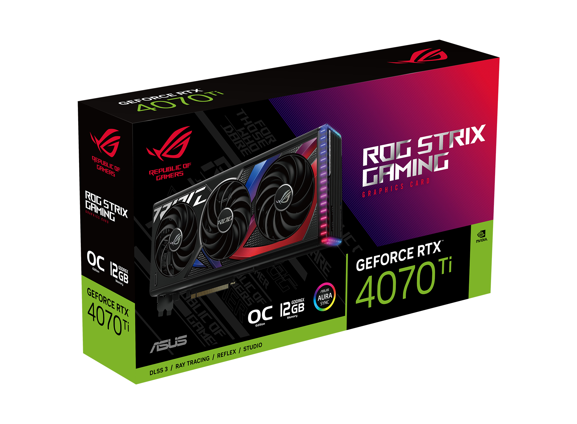 ASUS ROG -STRIX-RTX4070TI-O12G-GAMING NVIDIA GeForce RTX 4070 Ti – image 8