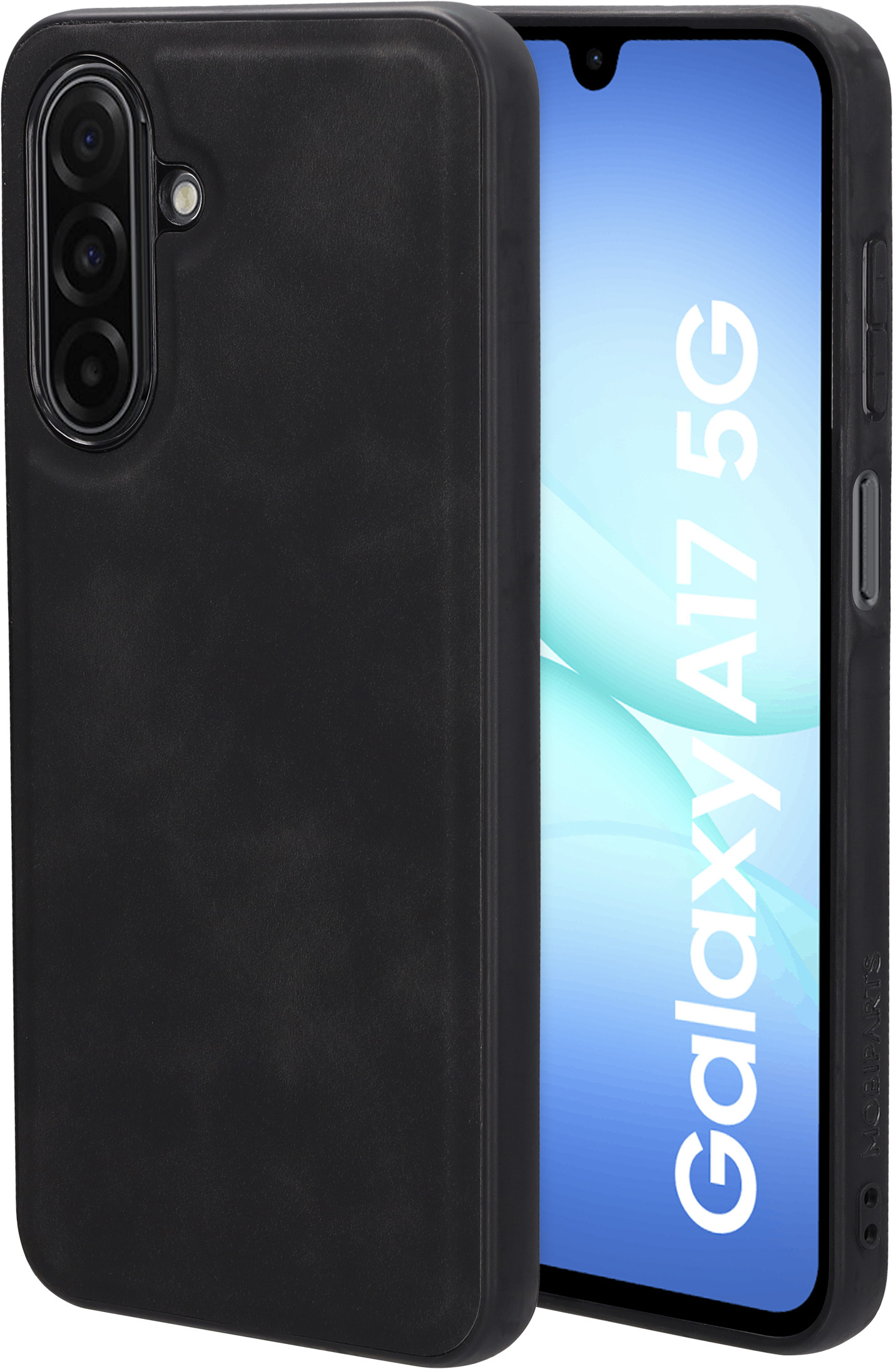 Mobiparts Classic Backcover Samsung Galaxy A17 Graphite Black (MagSafe Compatible) – image 1