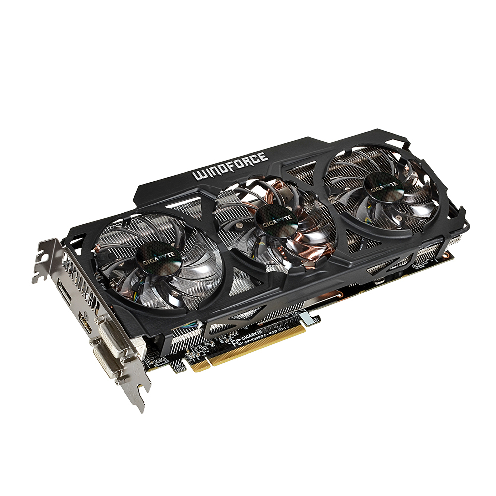 GIGABYTE GV-R929OC-4GD graphics card AMD Radeon R9 290 – image 1