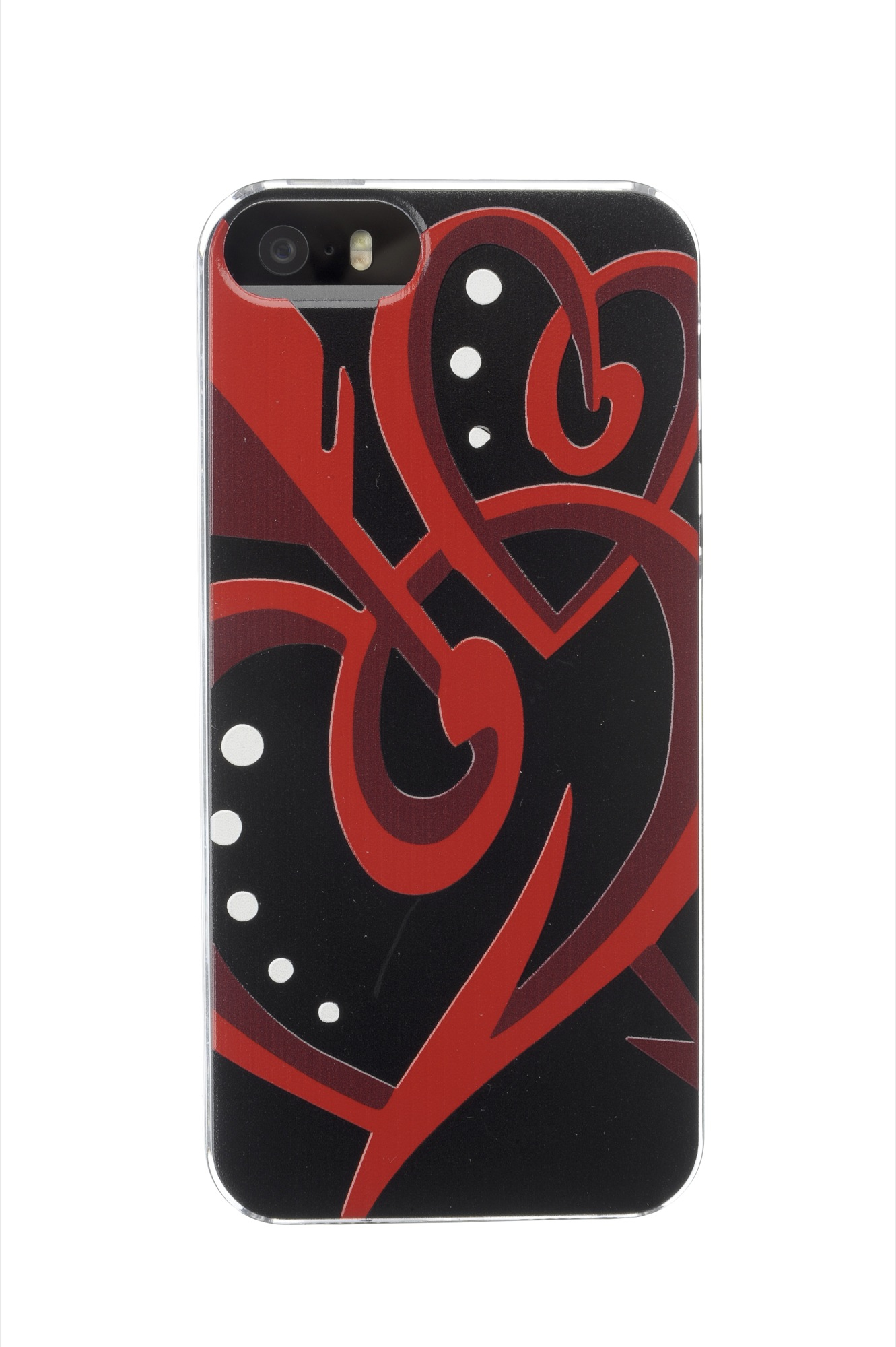 Cellularline FUNLOVEIPH52 mobile phone case Cover Black, Red, White