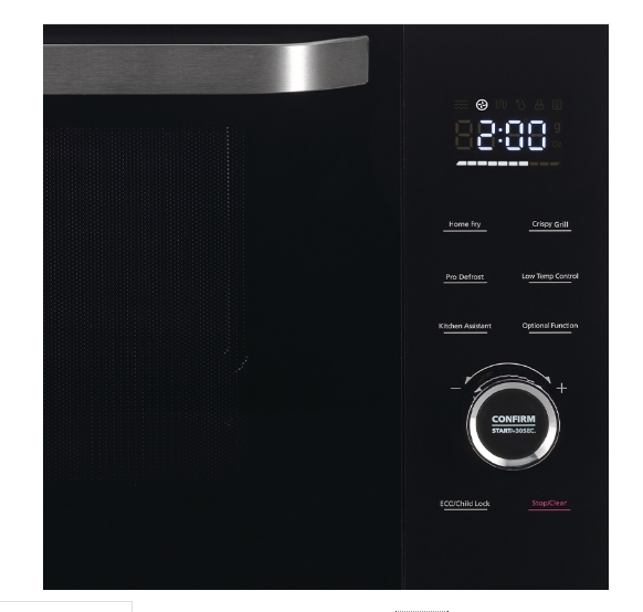 Hisense H30MOBS10HC microwave Black Combination microwave Countertop – image 6