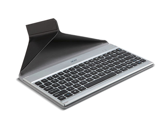 Acer NP.KBD1A.003 mobile device keyboard QWERTZ Bluetooth Silver – image 4