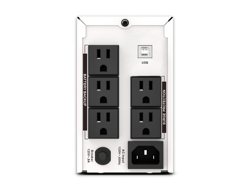 CDP LiSMART-855 500VA/250W Smart UPS 5 Outlets, LCD, Compact lithium based UPS, smart software 120 Vac – image 3