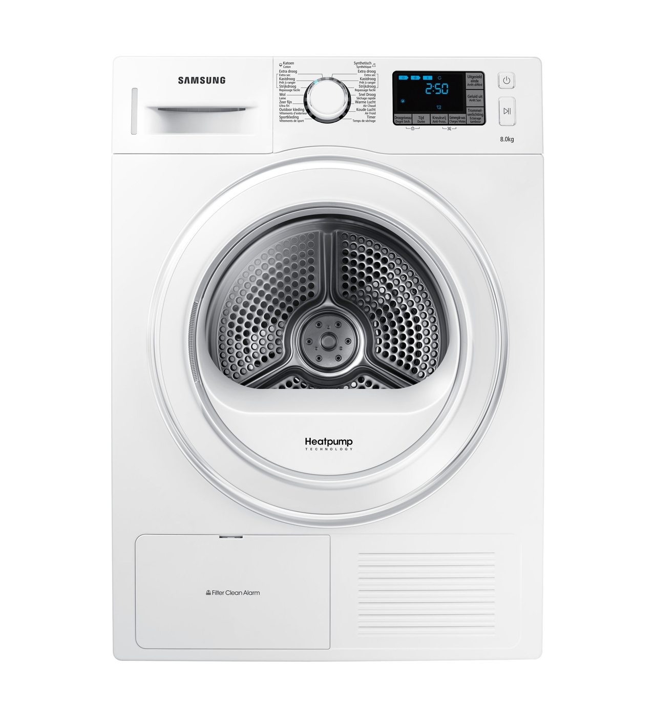 Samsung DV81F5E5HGW tumble dryer Freestanding Front-load