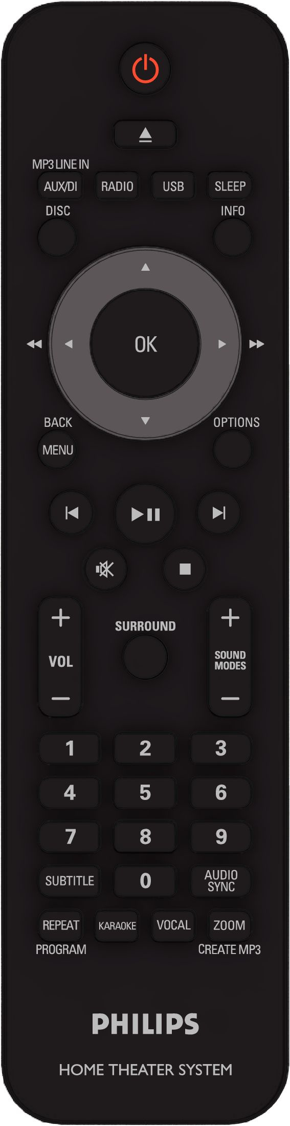 Philips HTS3568/51 home cinema system 5.1 channels – image 3