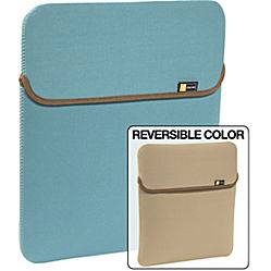 Case Logic 15.4" Reversible Laptop Sleeve ELEC BLUE