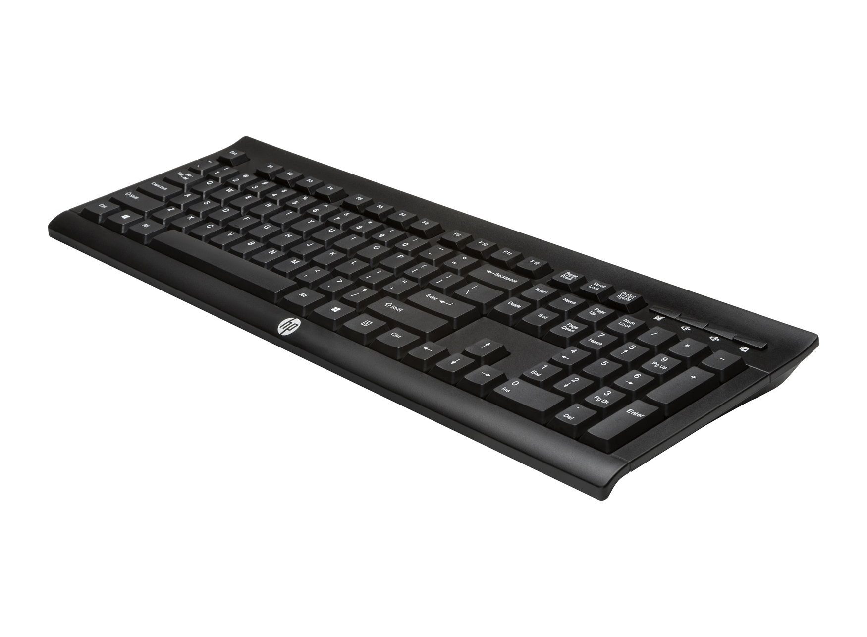 HP K2500 keyboard Universal RF Wireless QWERTY Black – image 2