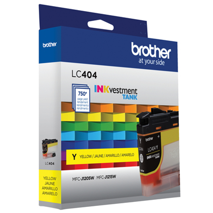 Brother LC404YS ink cartridge 1 pc(s) Original Standard Yield Yellow – image 8