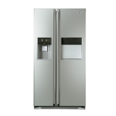 LG GR-P207FTQA side-by-side refrigerator Freestanding Silver