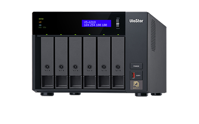 QNAP VS-6318 network video recorder Black