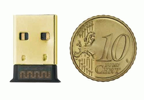 Trust Ultra Small Bluetooth 2 USB Adapter - Gold BT-2420p – image 3