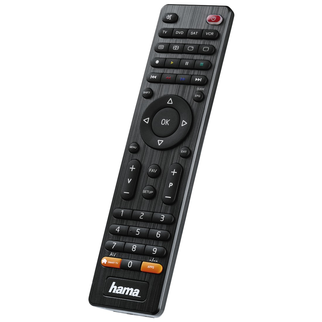 Hama 00012306 remote control IR Wireless DVD/Blu-ray, STB, TV, VCR Press buttons – image 2
