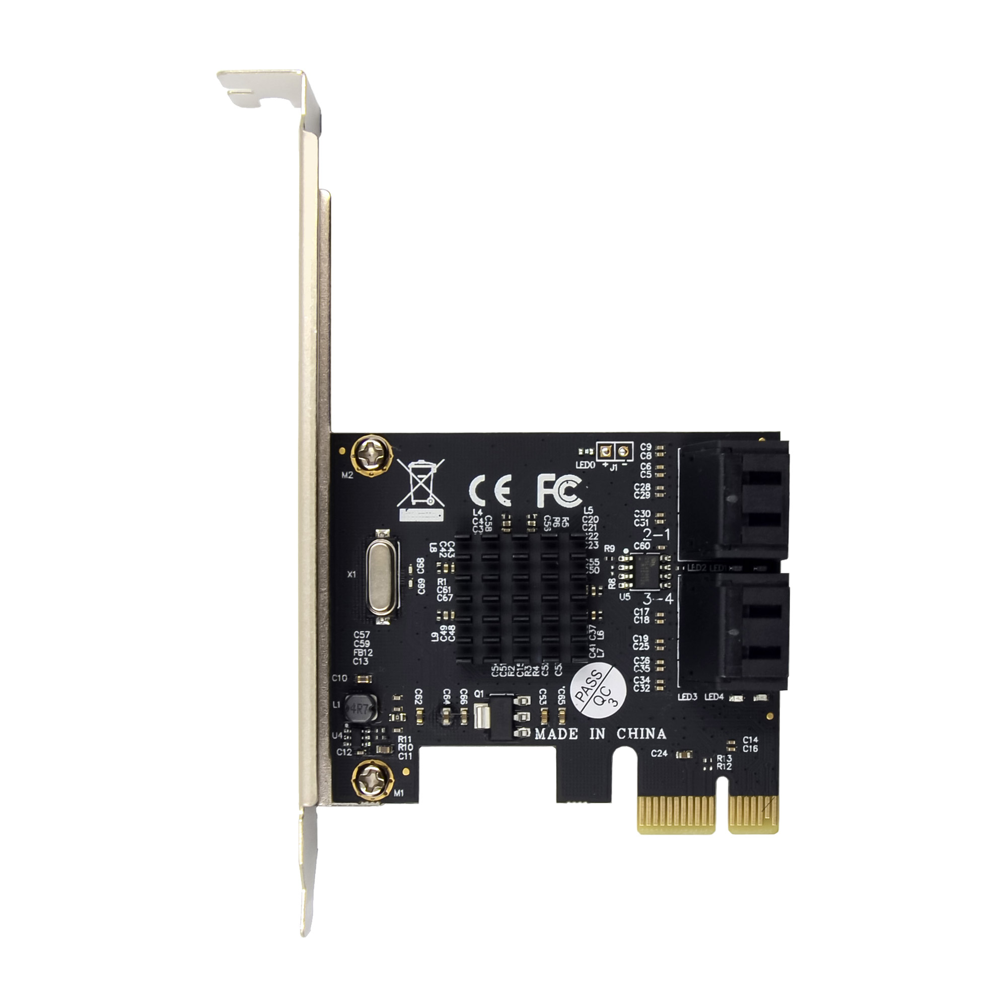 InLine SATA 6Gb/s Controller with 4 SATA Ports PCI-Express 2.0 – image 3