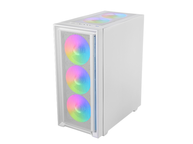 Mars Gaming MC-AIRW computer case Midi Tower Bianco