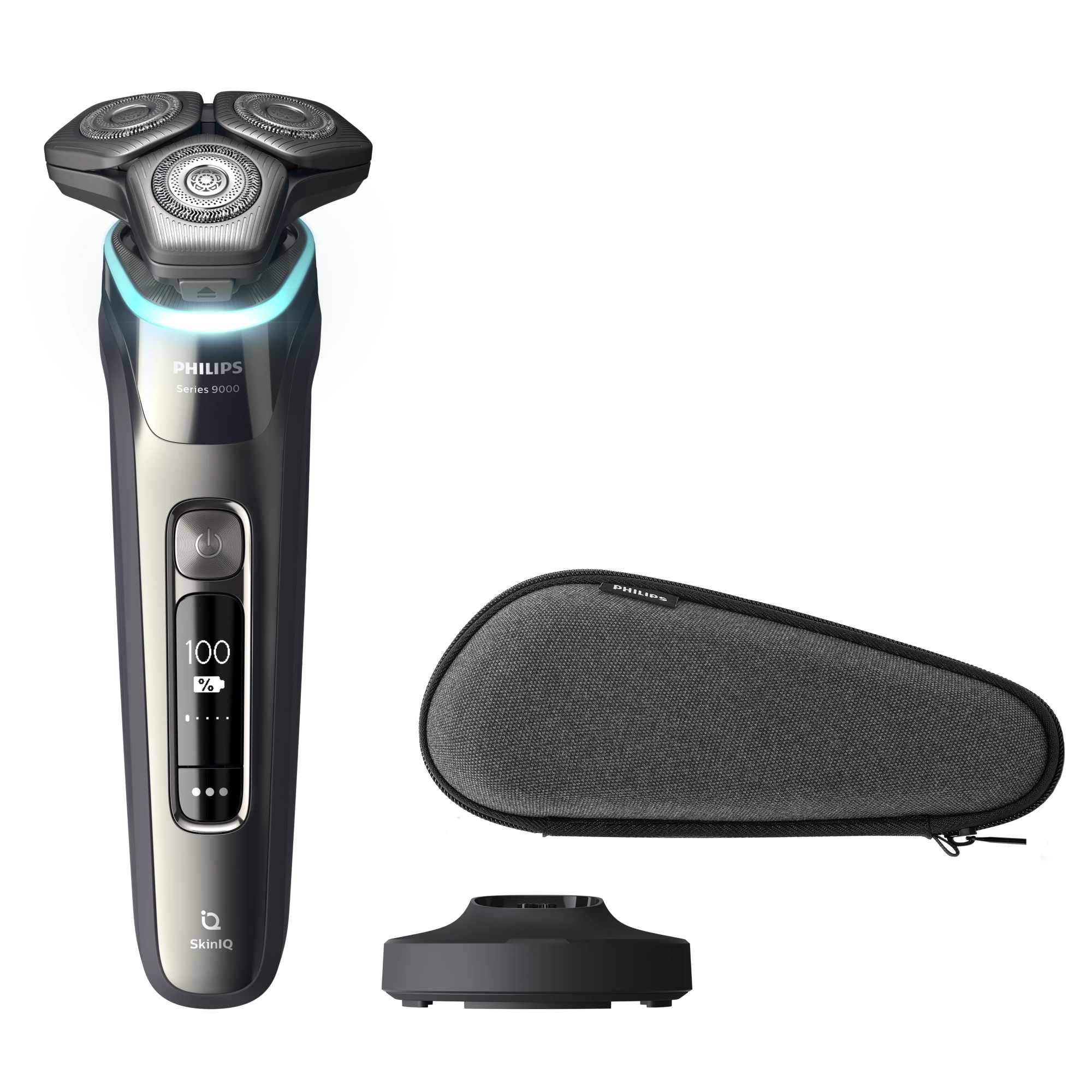 Philips SHAVER Series 9000 S9974/35 Wet & Dry electric shaver with SkinIQ