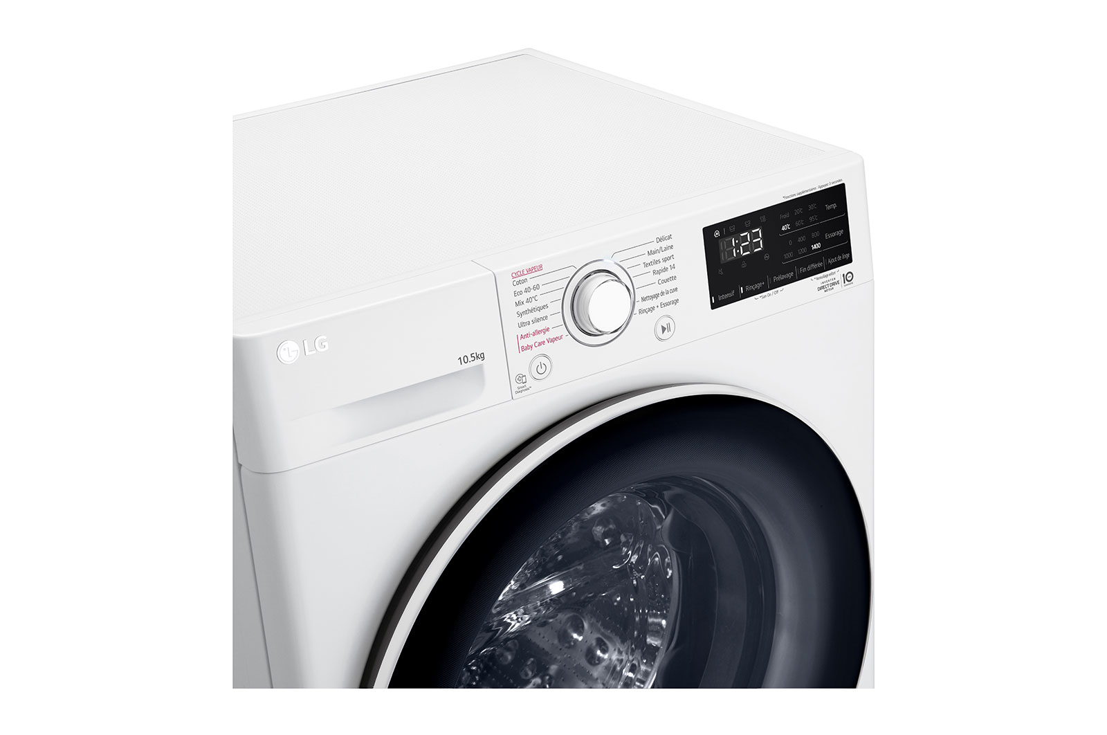 LG F14V30WHS washing machine Front-load – image 7