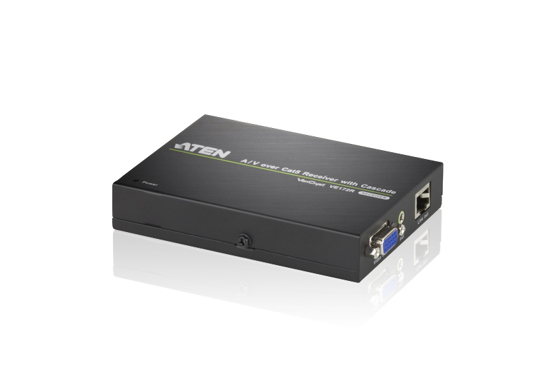 ATEN VE172R-AT-G AV extender AV receiver Black – image 1