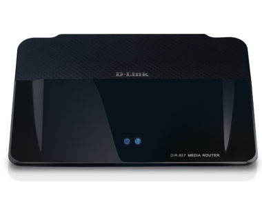 D-Link DIR-827 wireless router Gigabit Ethernet Black – image 1