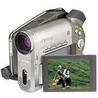 Canon DC20 DVD camcorder + kit