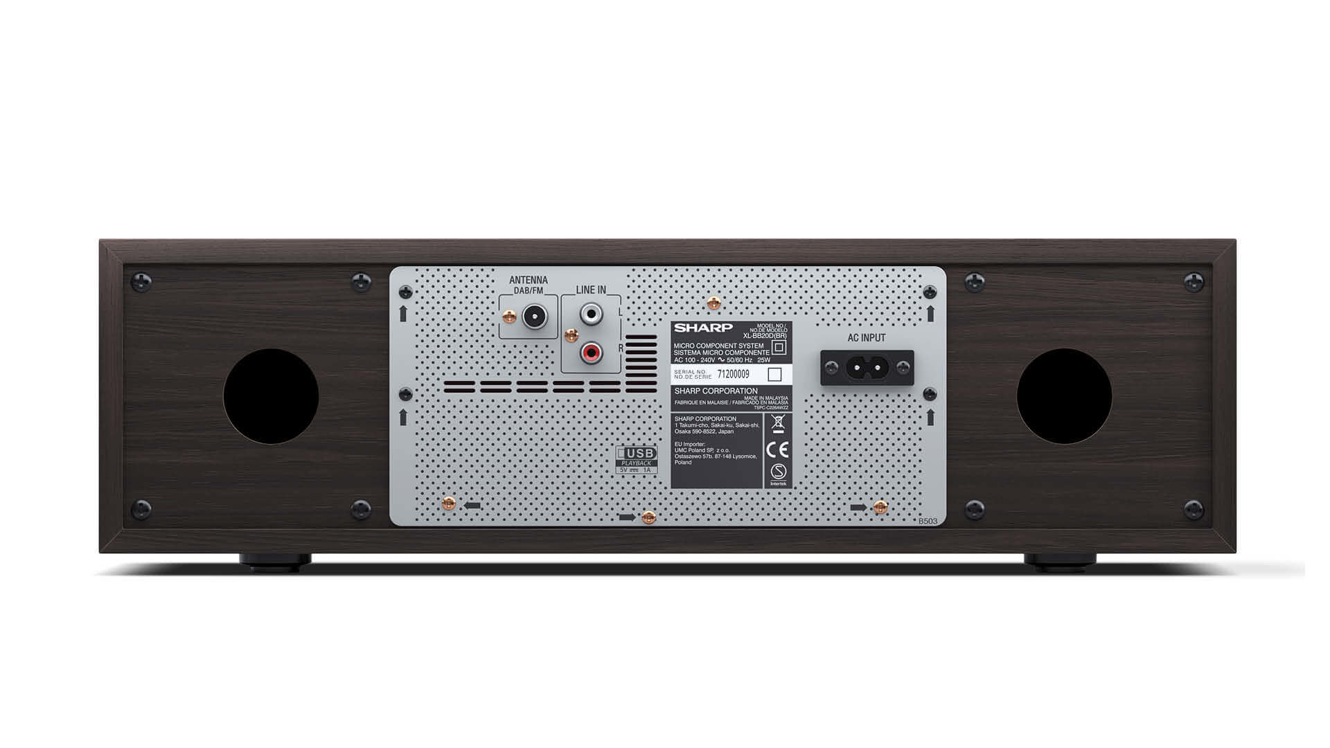 Sharp XL-BB20D Home audio micro system – image 4