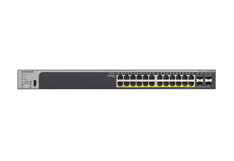 NETGEAR GS728TPv2 Managed L3 Fast Ethernet (10/100) Power over Ethernet (PoE) Black – image 3