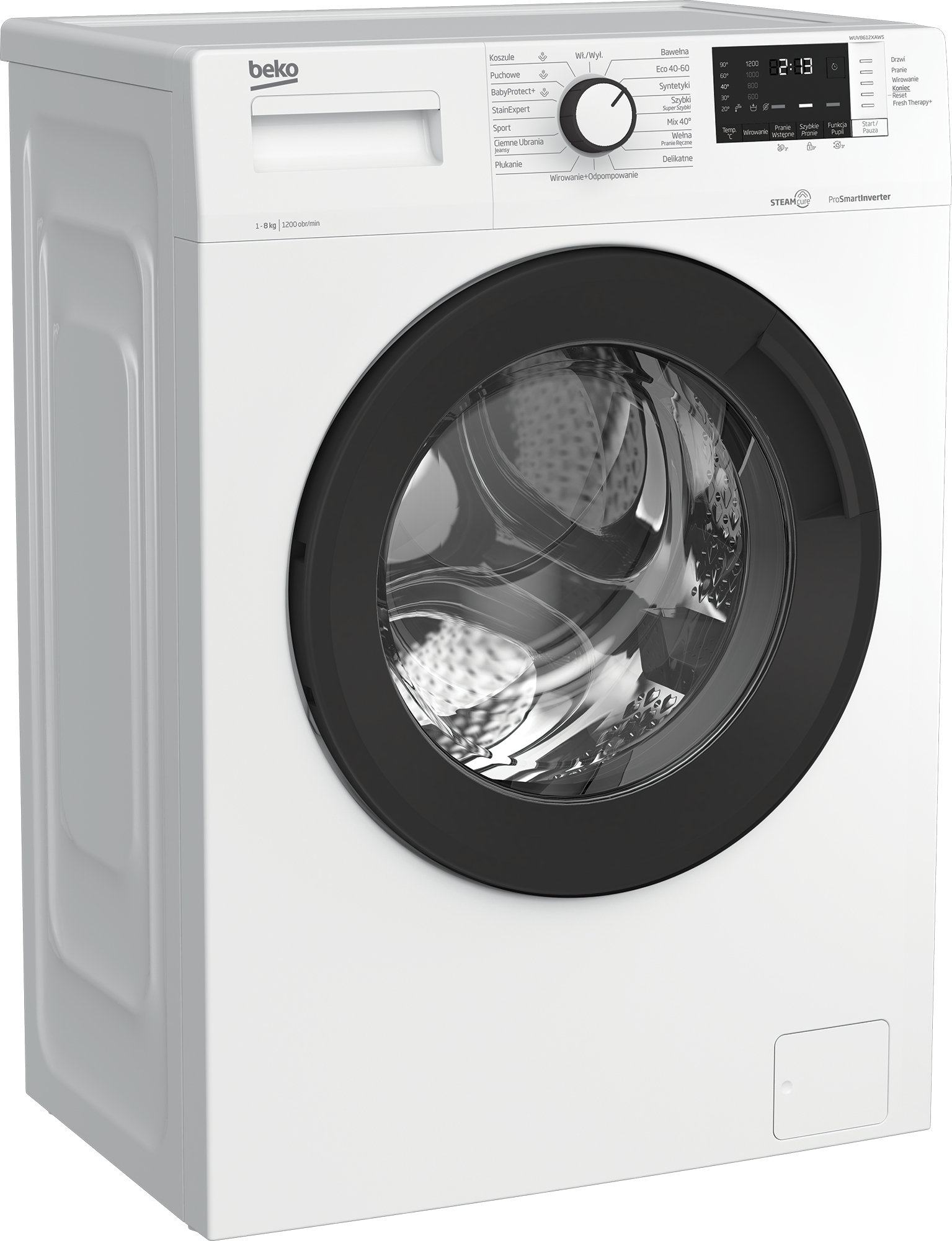 Beko WUV8612XAWS washing machine Front-load – image 2