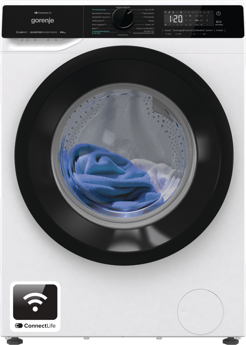 Gorenje WD2PA964ADW1/DE washer dryer Freestanding Front-load White