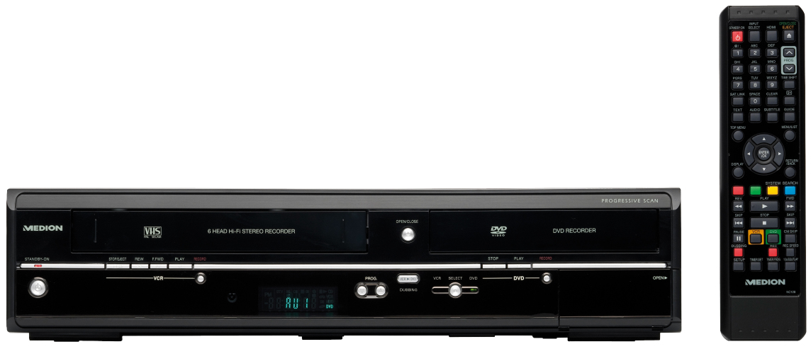 MEDION LIFE DVD recorder Black