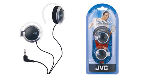 JVC HA-E130B Headphones Wired Black – image 2