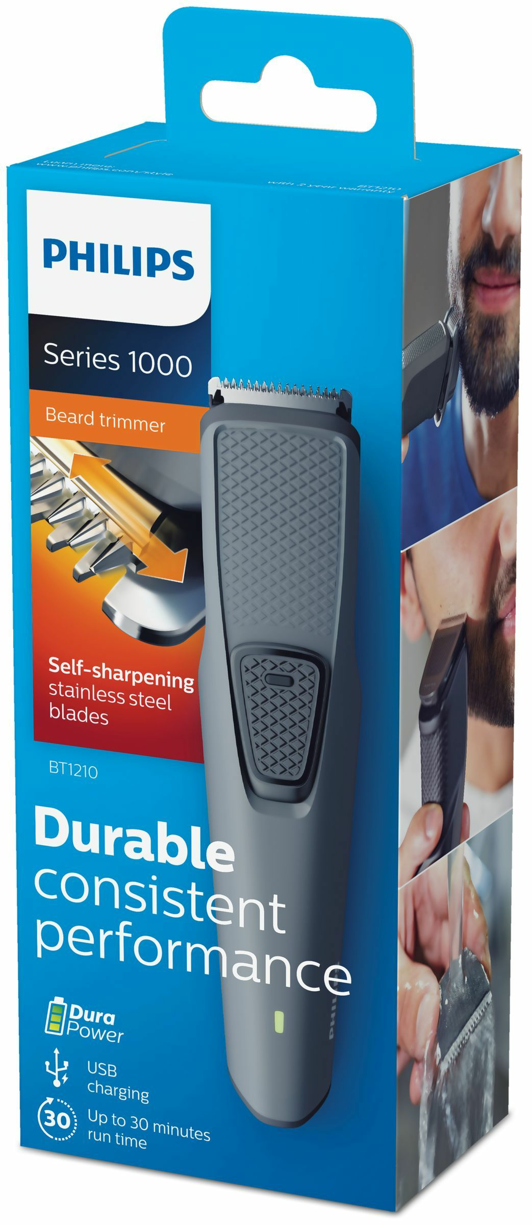 Philips Beardtrimmer series 1000 BT1210/15 beard trimmer Battery 4 – image 2