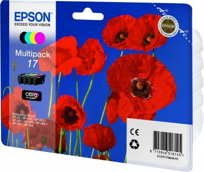 Epson Multipack 4-colours 17 Claria Home Ink