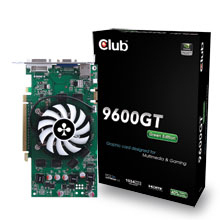CLUB3D 9600GT Green Edition