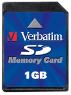 Verbatim Secure Digital 1GB
